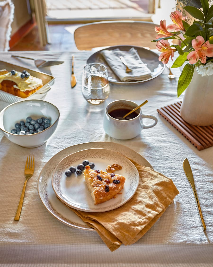 Plato plano Sheilyn beige flat plate