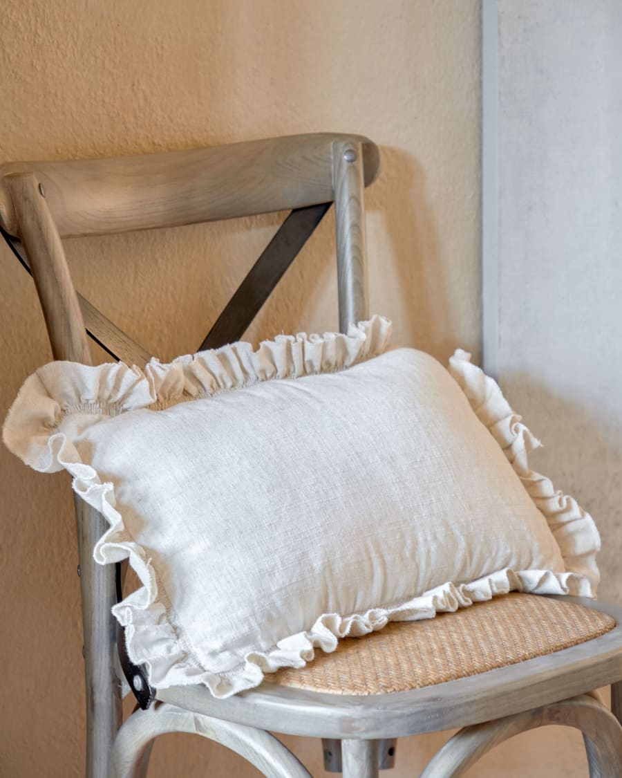 Deva natural linen cushion cover 30 x 50 cm