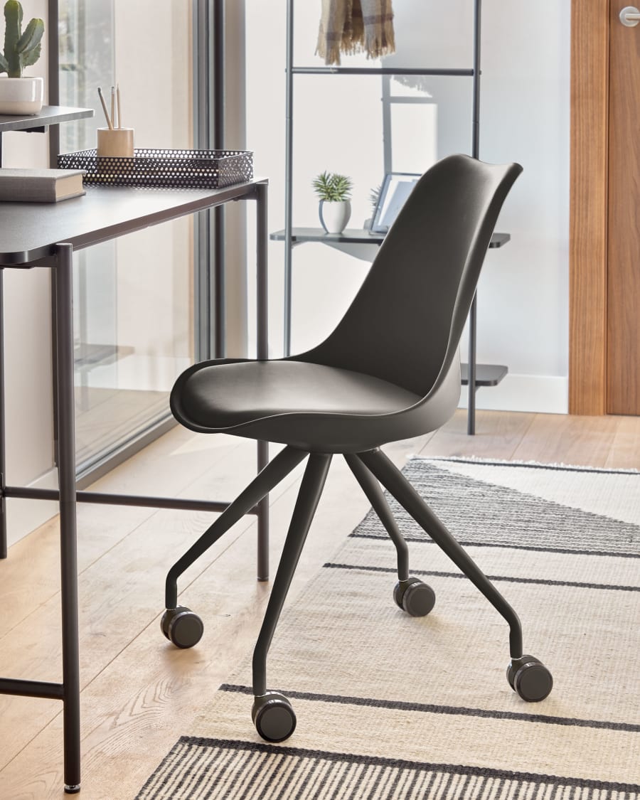 Καρέκλα γραφείου Ralf, μαύρο