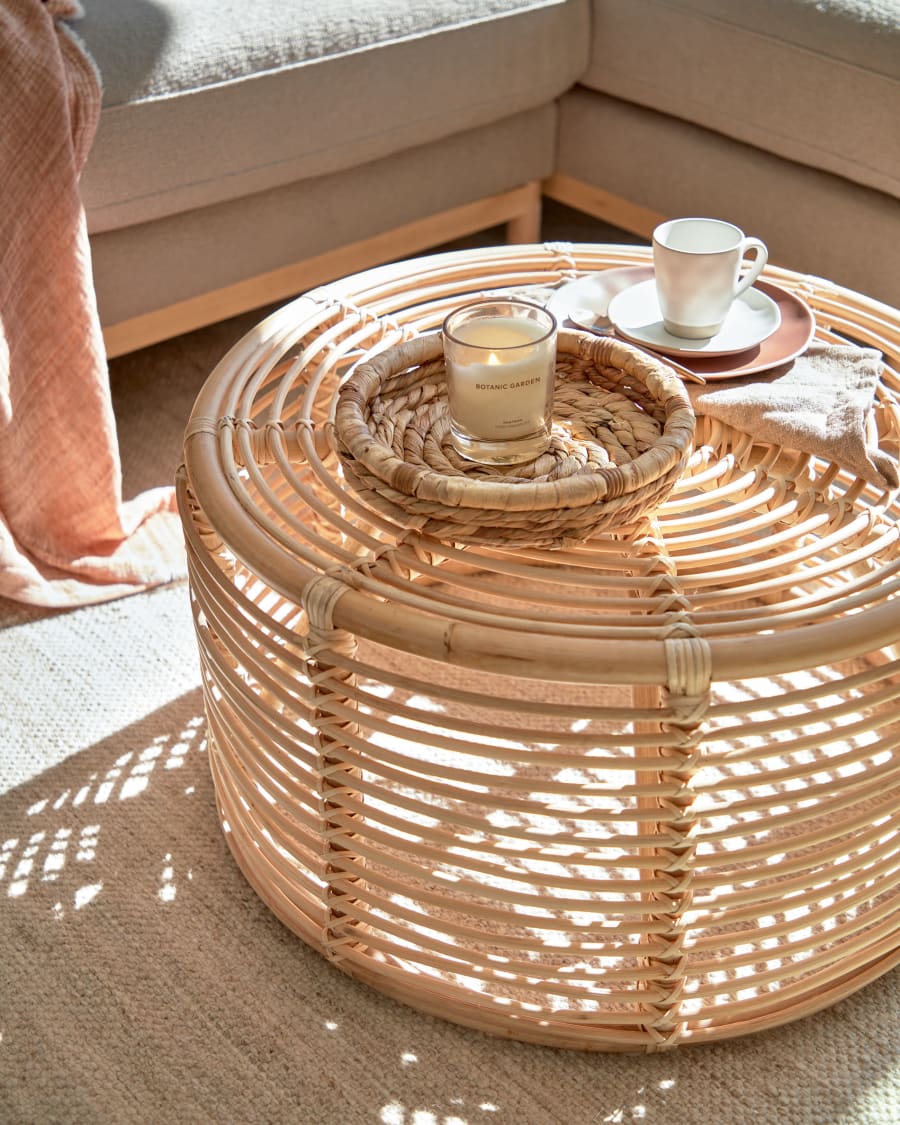 Small Colomba tray made from natural fibres