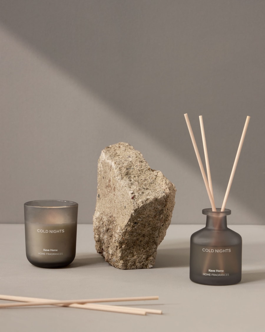 Cold Nights grey scented candle 65 g