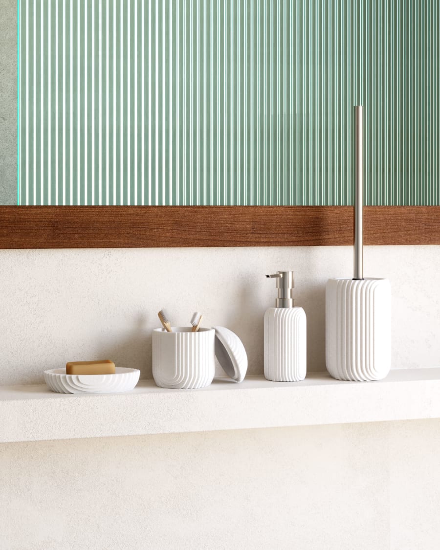 Δοχείο Ateneas, λευκή πολυρητίνη