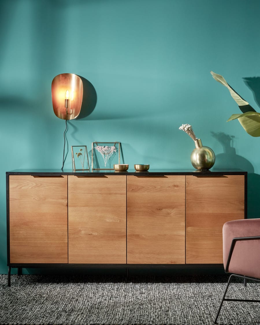 Βάζο Ferwick, μεταλλικό χρυσό