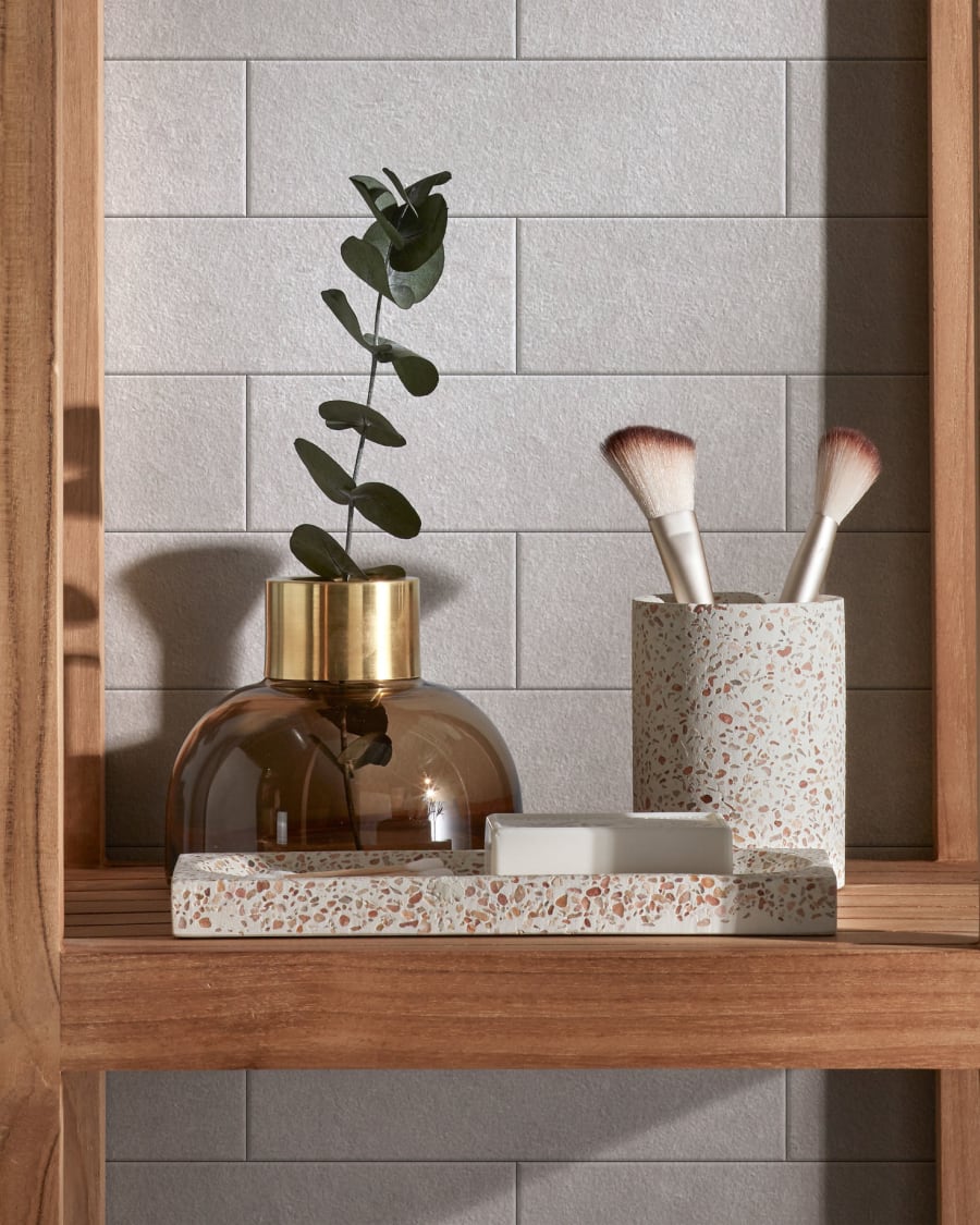 Bathroom shelves Kuveni 40 x 182 cm