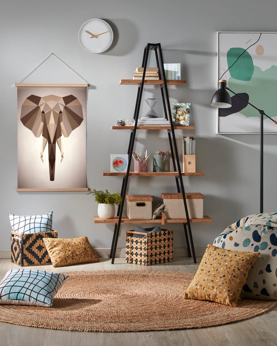 Στρογγυλό επιτοίχιο ρολόι Wana Ø 25 εκ