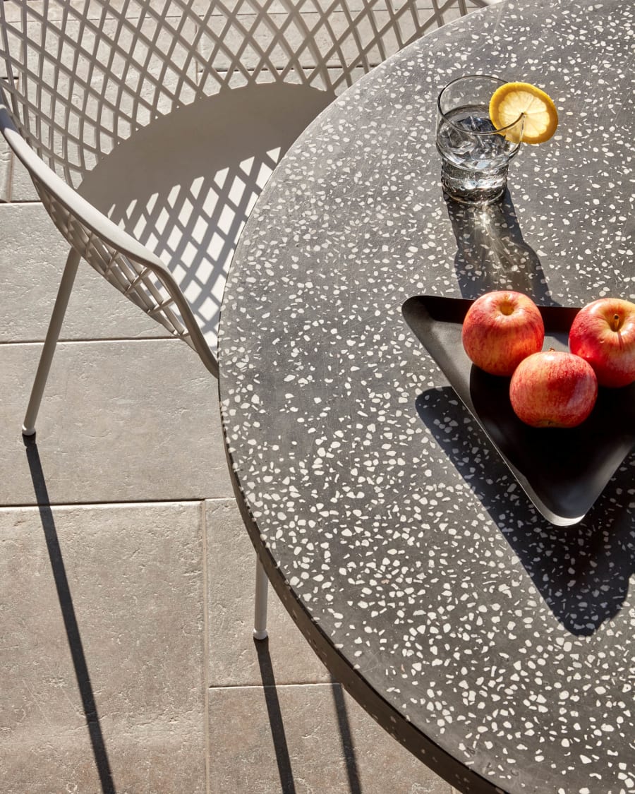Shanelle black table Ø 120 cm