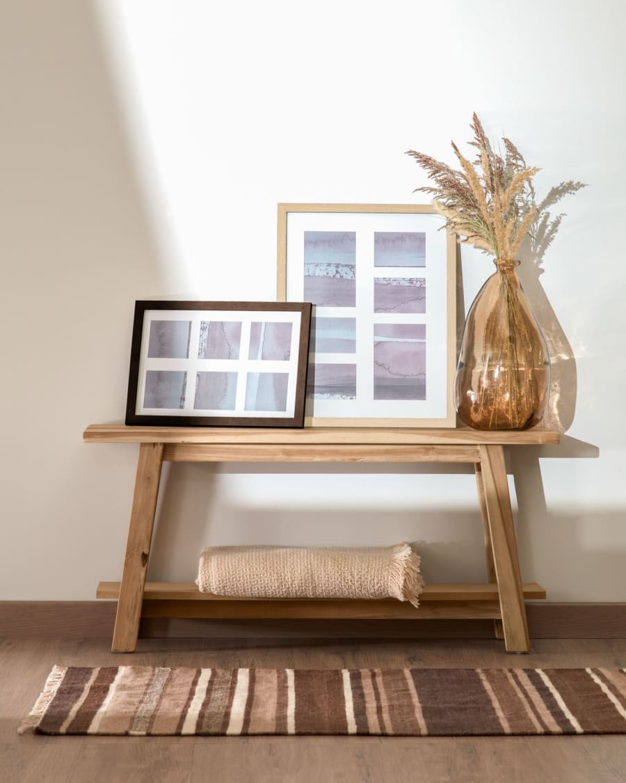 Brenna medium brown vase