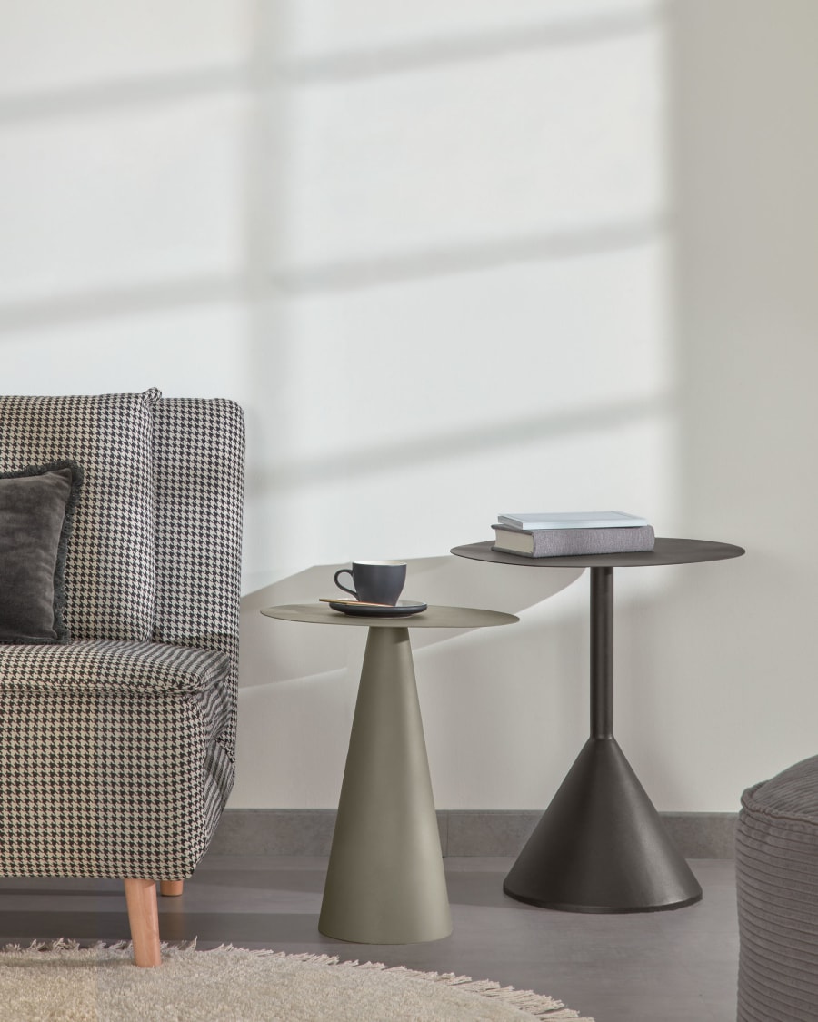 Shirel side table Ø 40 cm green
