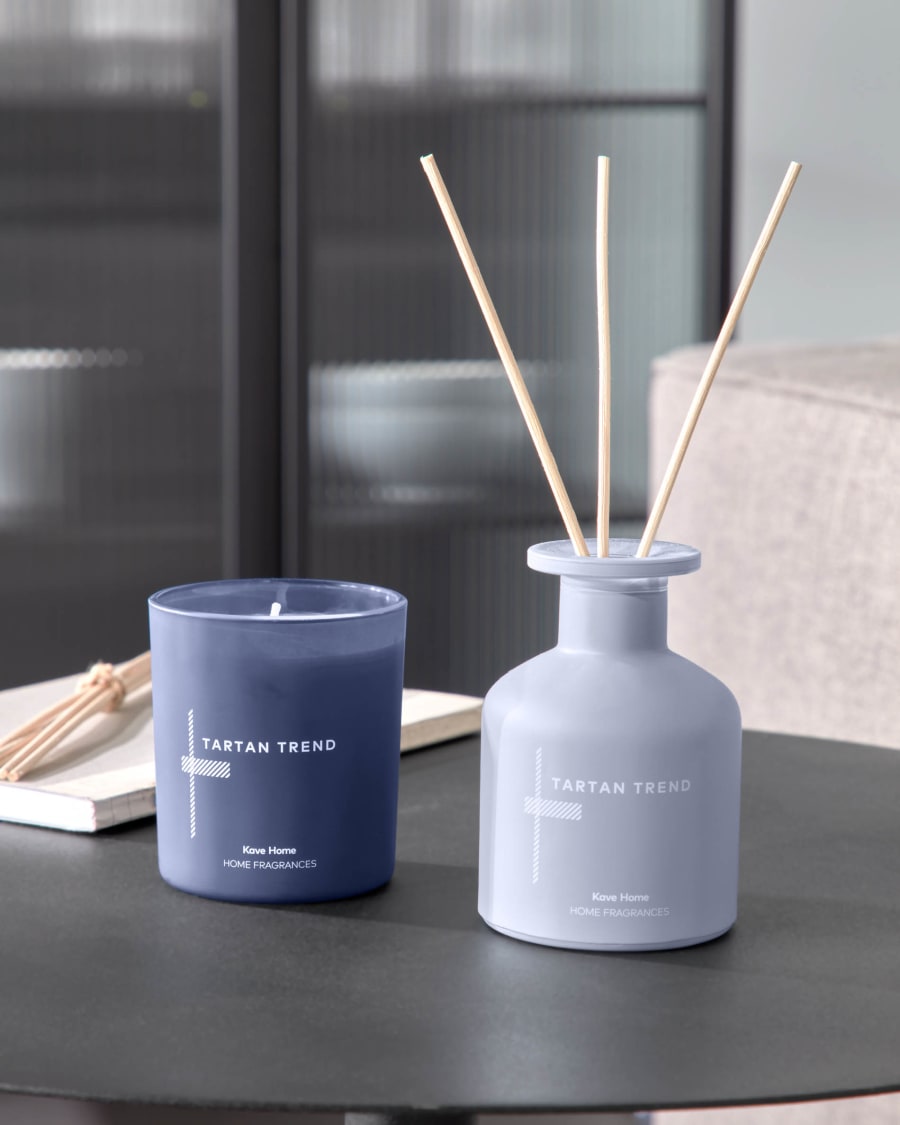 Tartan Trend fragrance diffuser with sticks