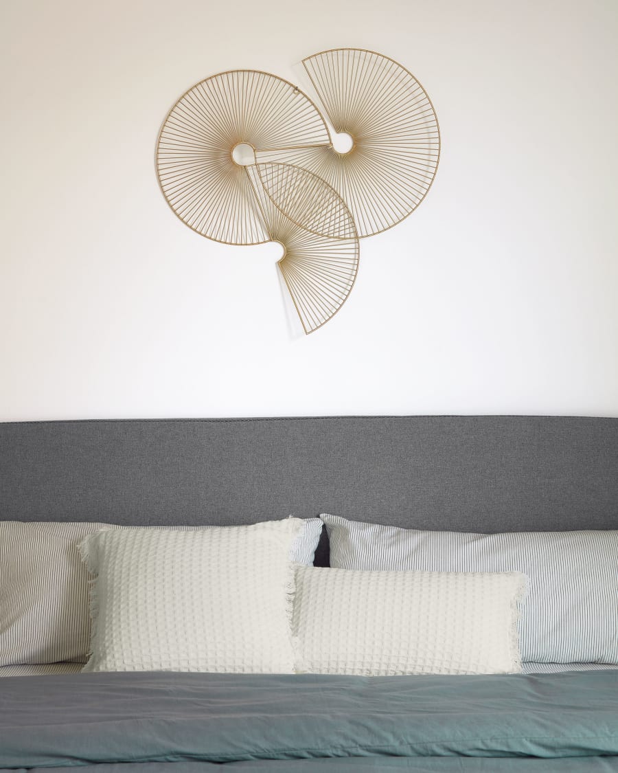 Shallow 100% cotton cushion cover white 45 x 45 cm