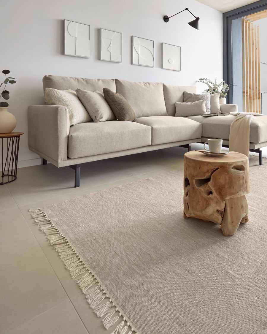 Elbia PET brown rug 160 x 230 cm