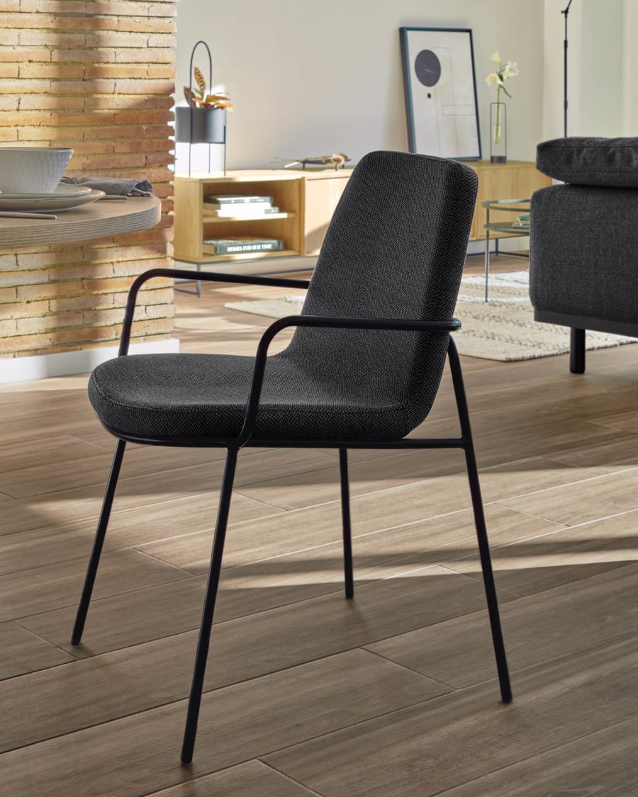 Chair Giuilia dark grey