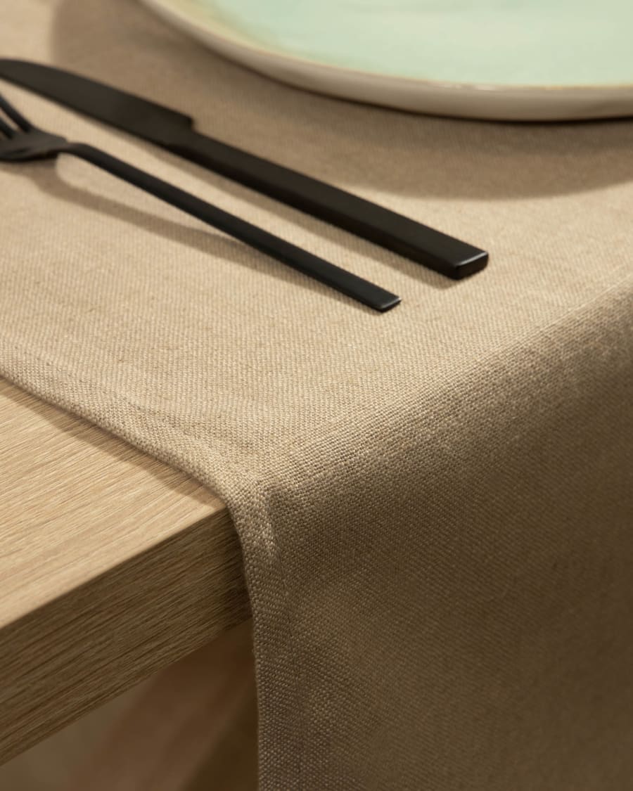 Beige Samay table runner