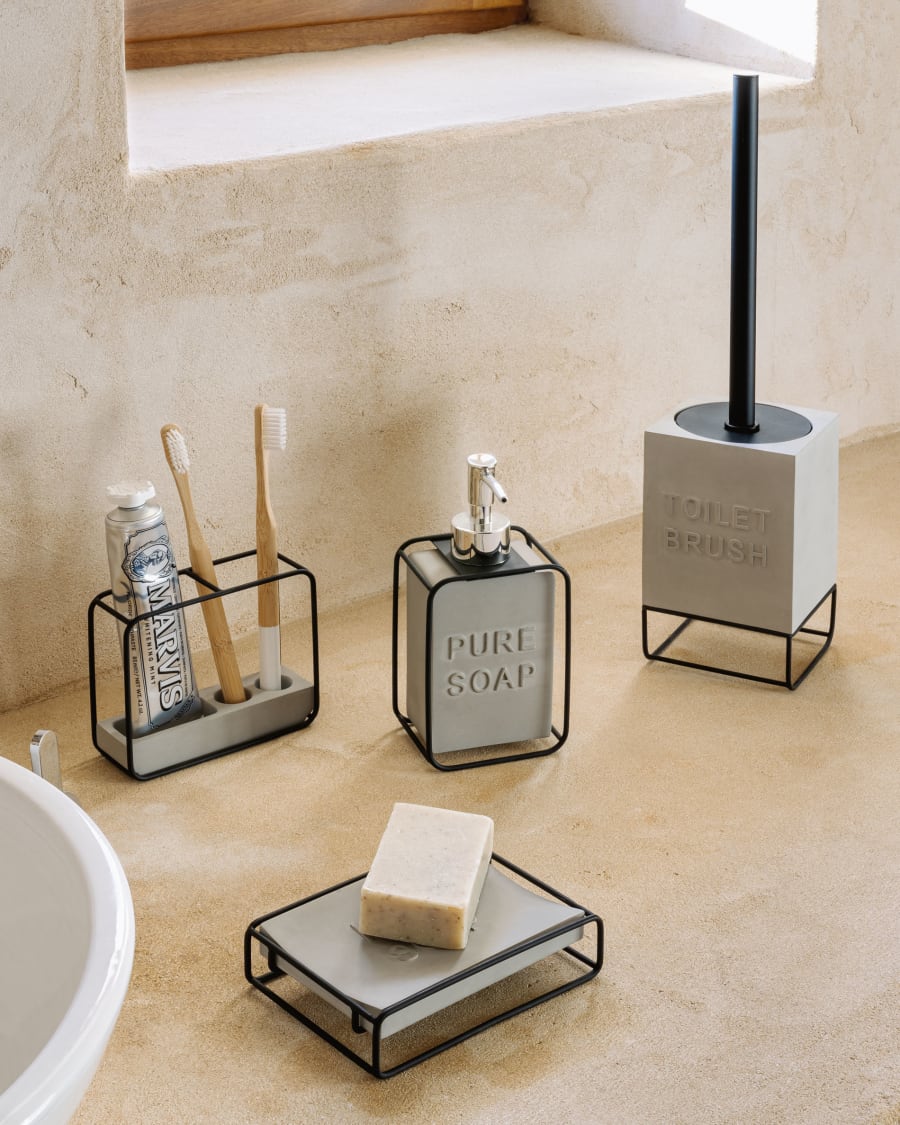 Jainen black soap dispenser