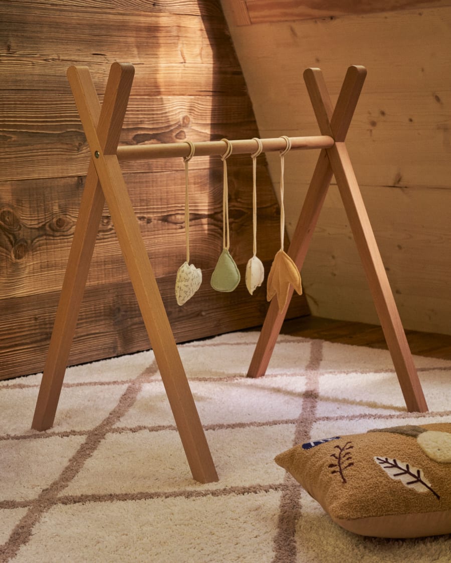 Wooden baby gym cheap