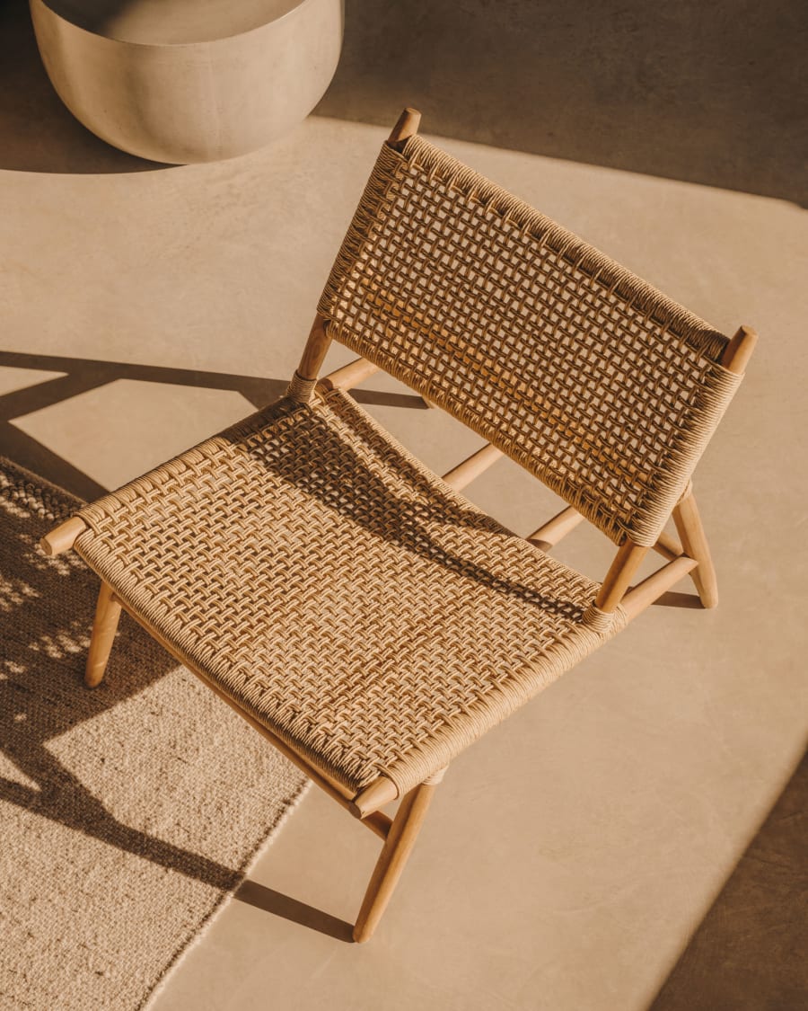 Codolar armchair in solid teak