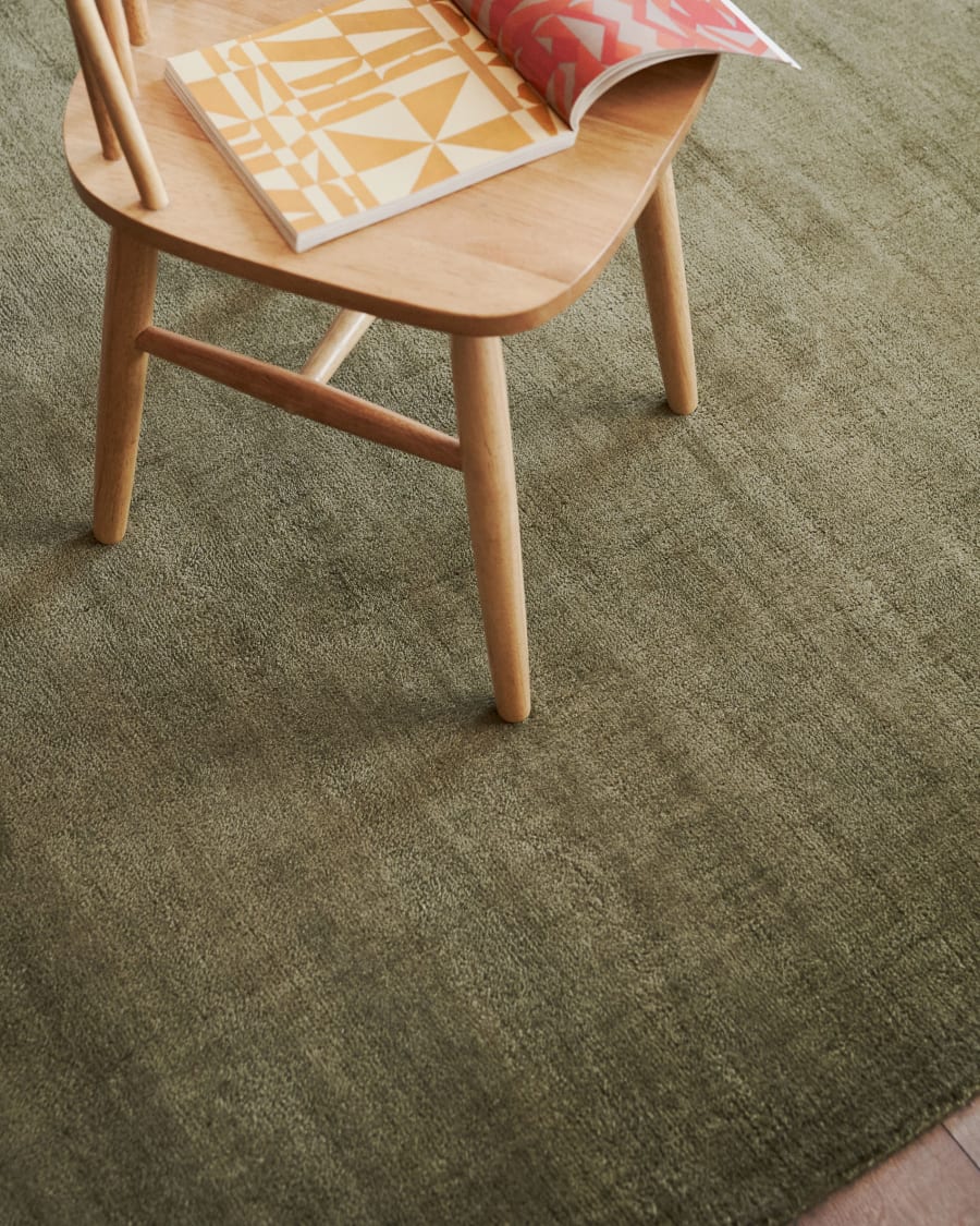 Empuries rug in green, 160 x 230 cm