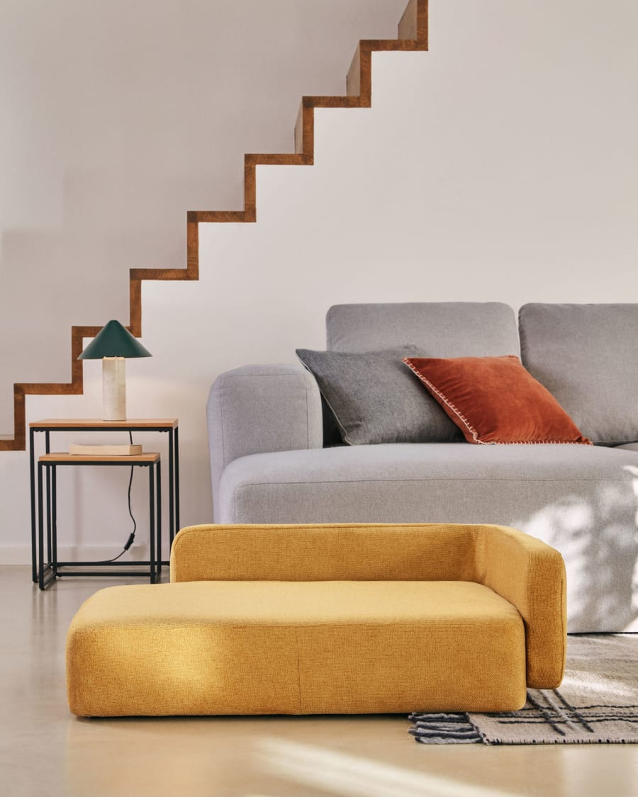 Bowie large bed for pets in mustard 73 x 98 cm