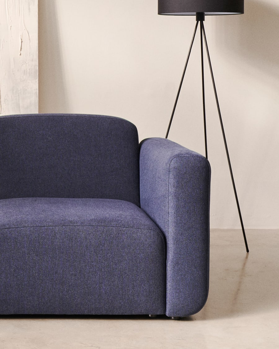 Neom sofa arm in blue FSC Mix Credit
