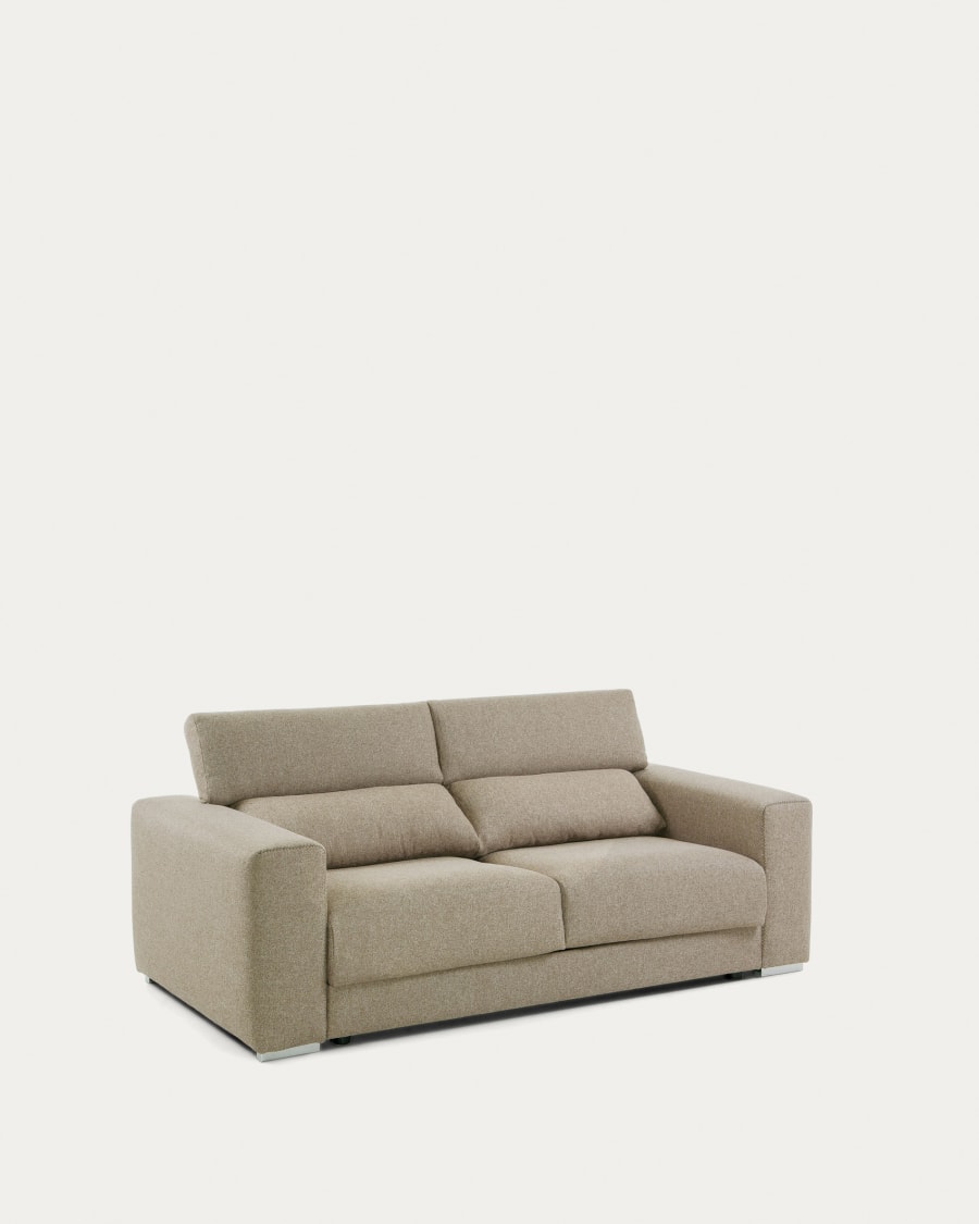 3θ καναπές Atlanta, 210 εκ, μπεζ