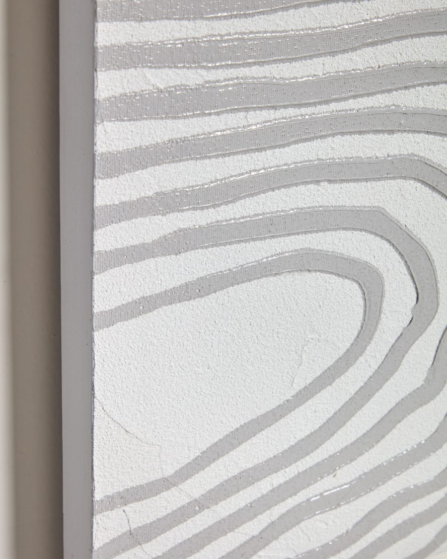 Suri white frame, 45 x 65 cm