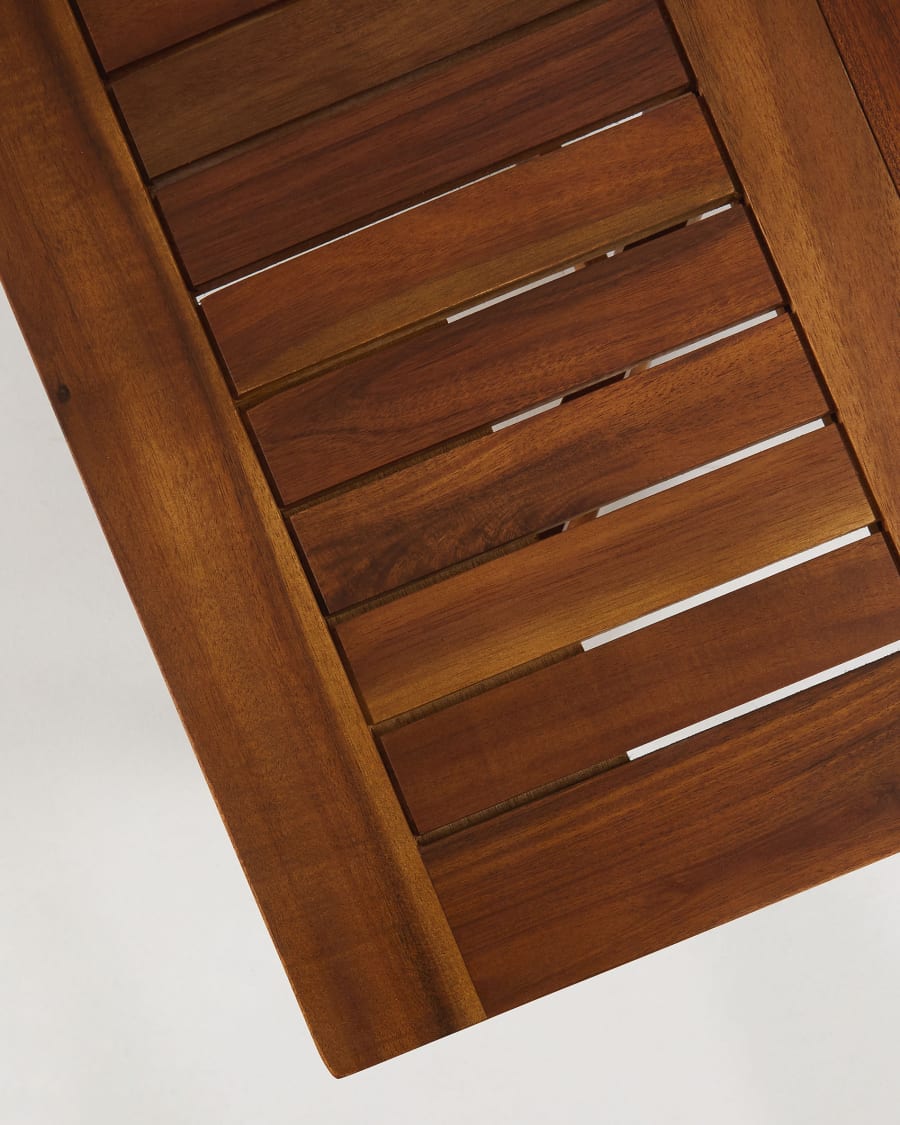 Ensemble table et 4 chaises Gustave pliables