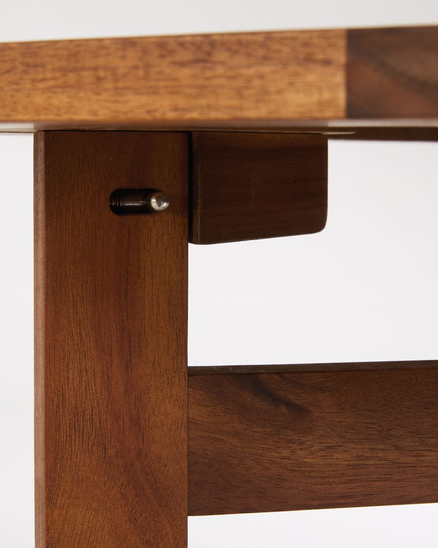 Ensemble table et 4 chaises Gustave pliables