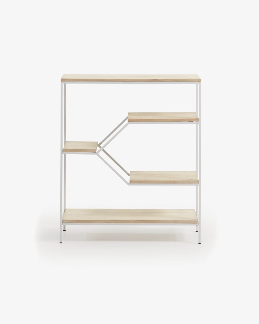 Push shelving unit 80 x 93,5 cm white