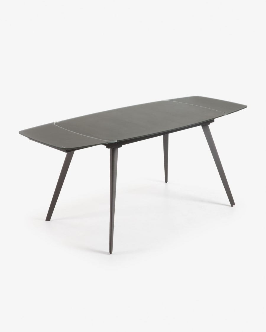 Smoth extendable table 140 (210) x 88 cm graphite