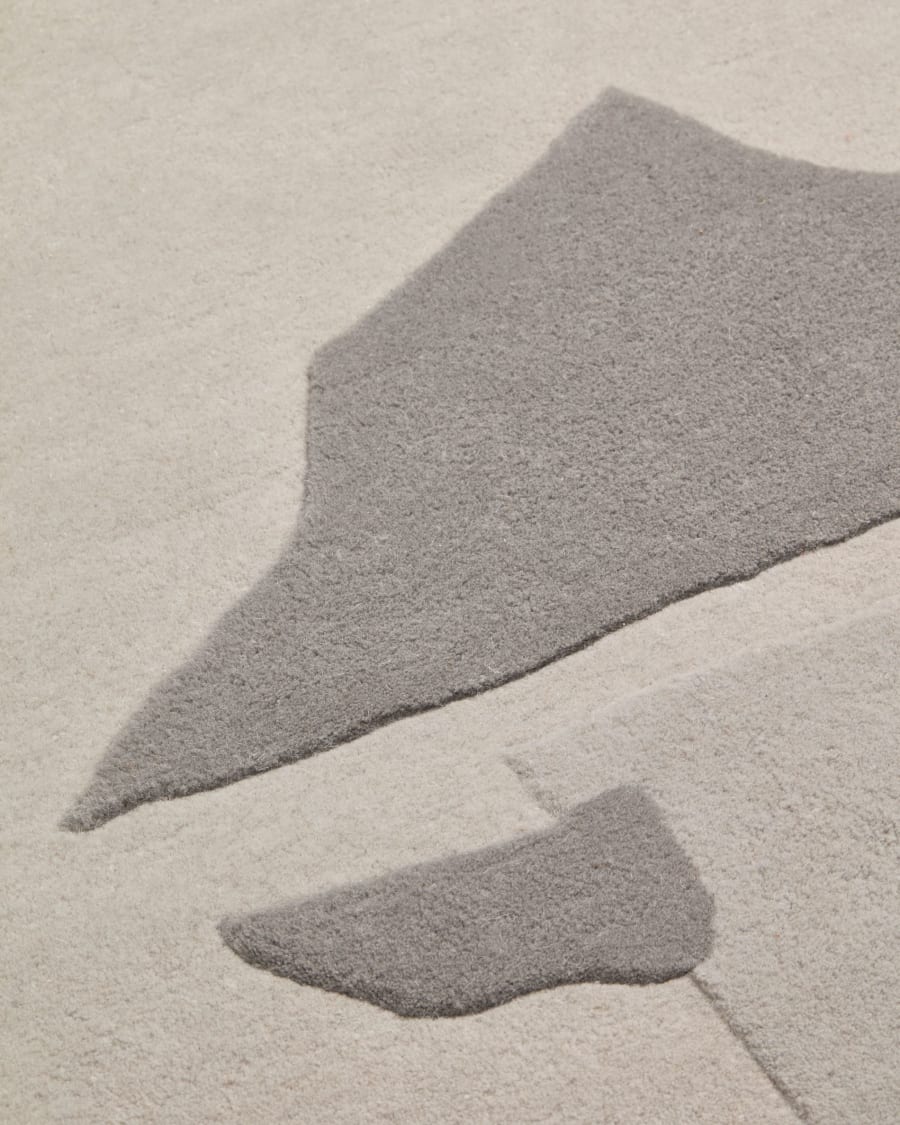 Belinda rug in multicolor wool, 160 x 230 cm