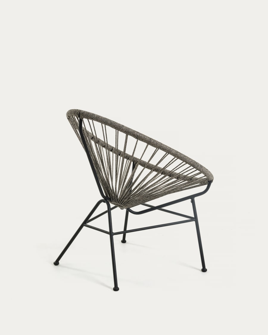 Dark grey Samantha armchair