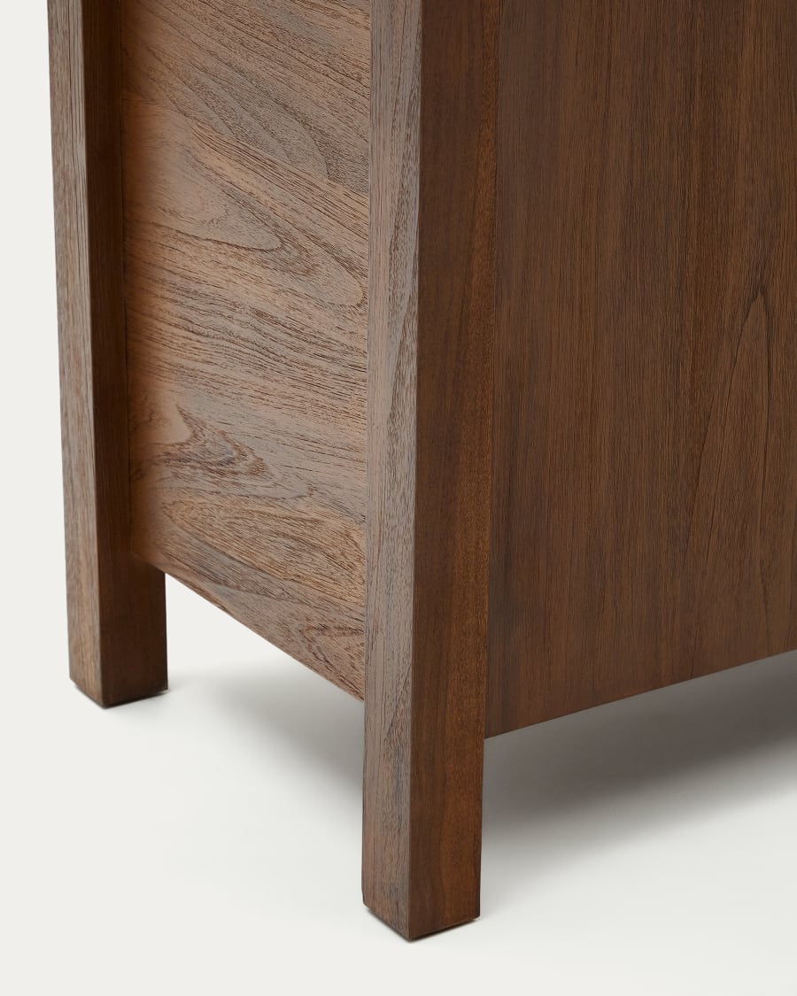 Sashi sideboard in solid teak wood 180 x 85 cm