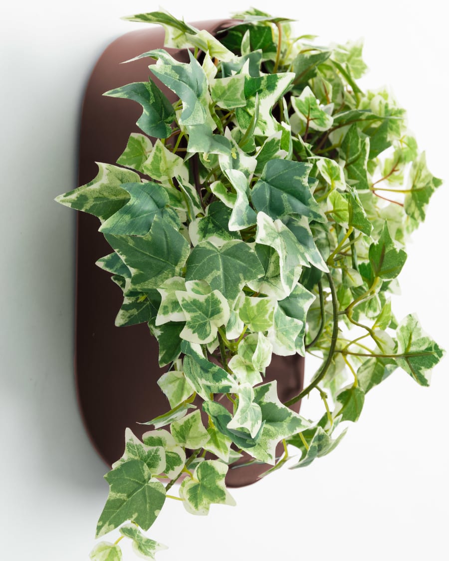 Aldina plant pot stand in brown, Ø 19 cm