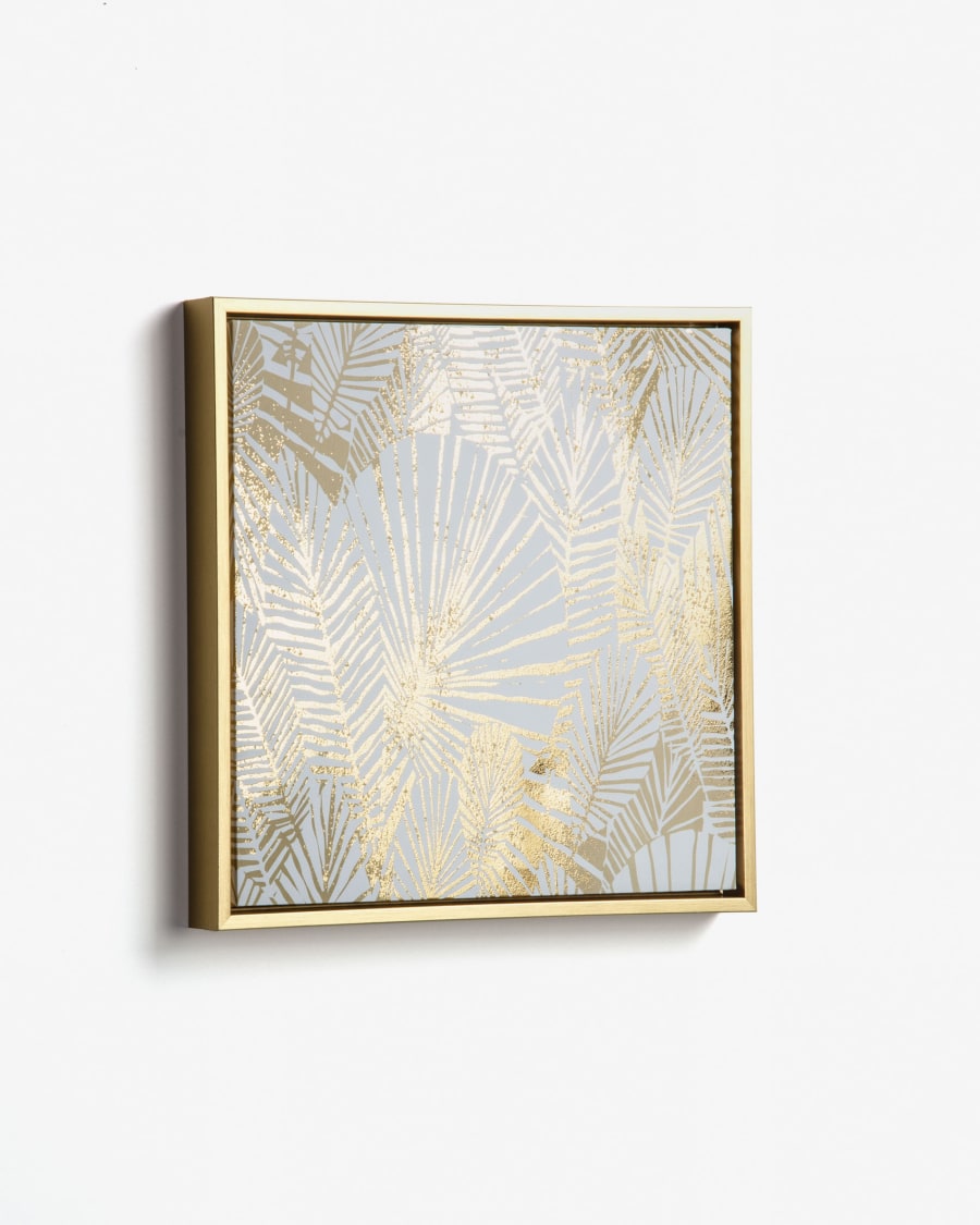 Imogen gold picture 40 x 40 cm