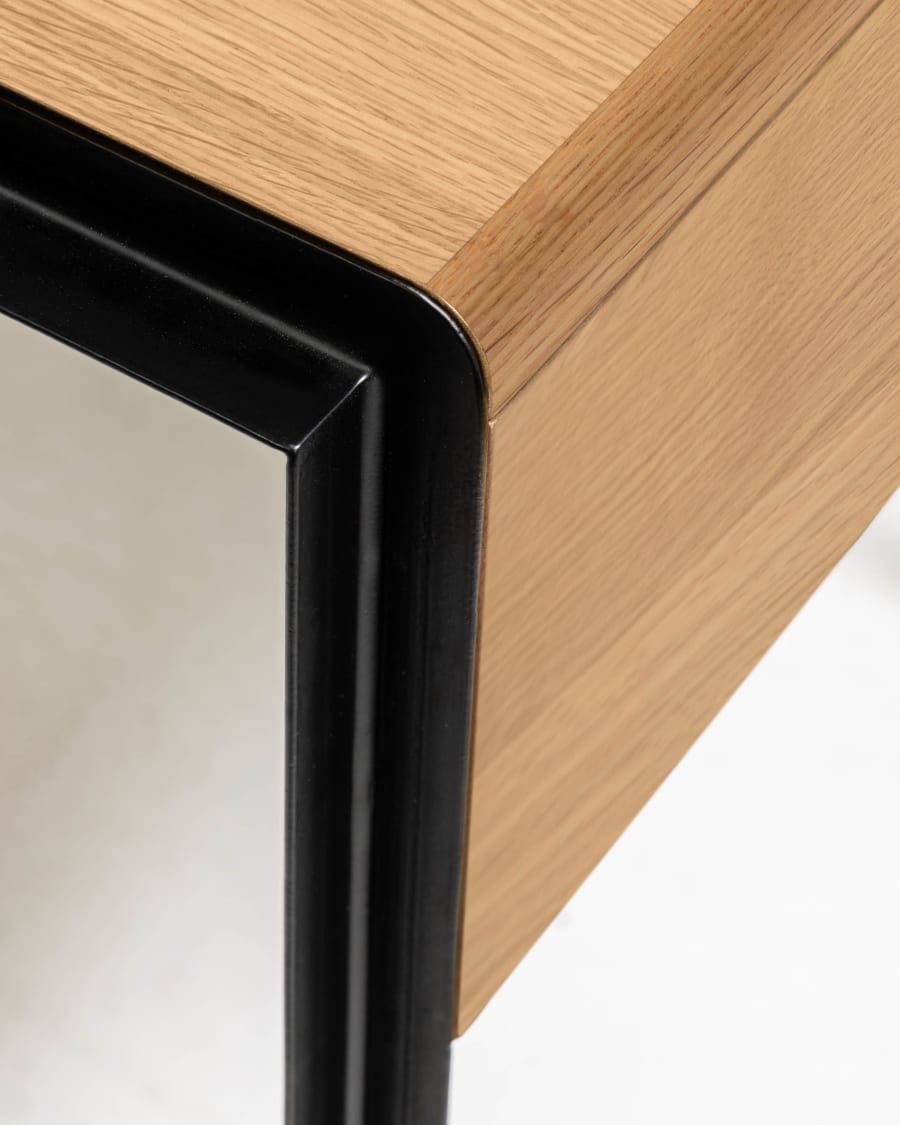 Oak wood Nadyria Desk 120 x 55 cm