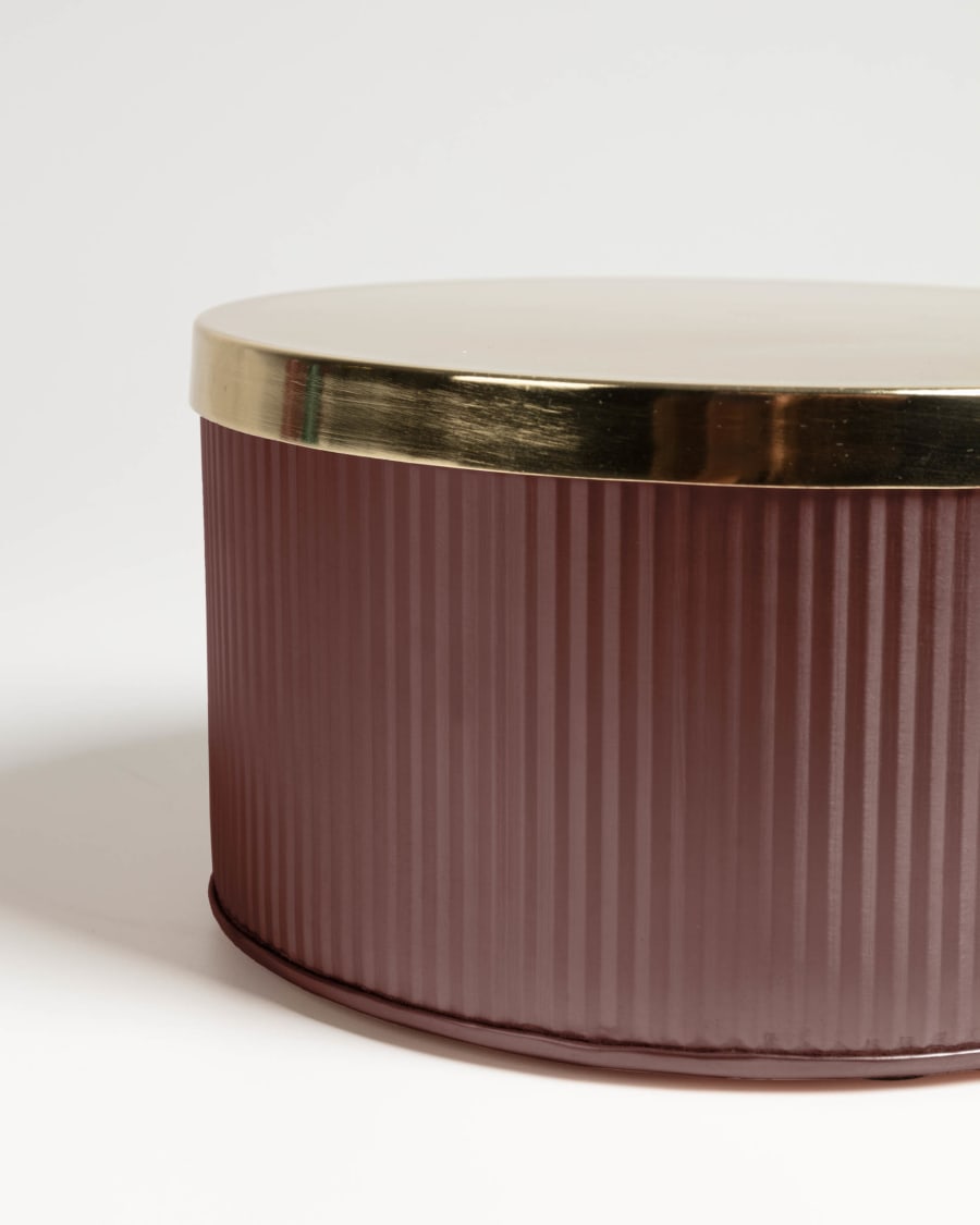 Quelia small garnet box