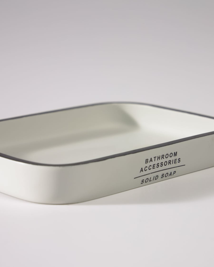 Lali white soap dish