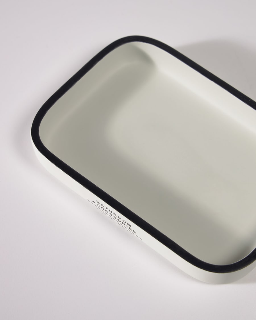 Lali white soap dish