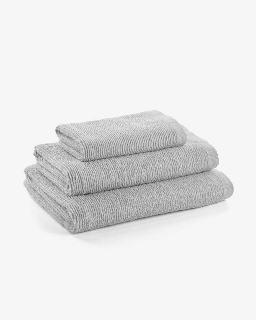 Miekki hand towel light grey Kave Home International