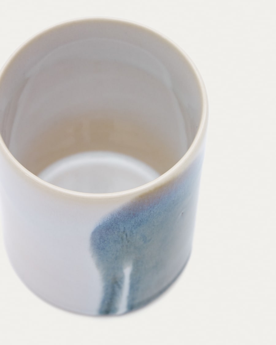 Vejer multicoloured ceramic mug