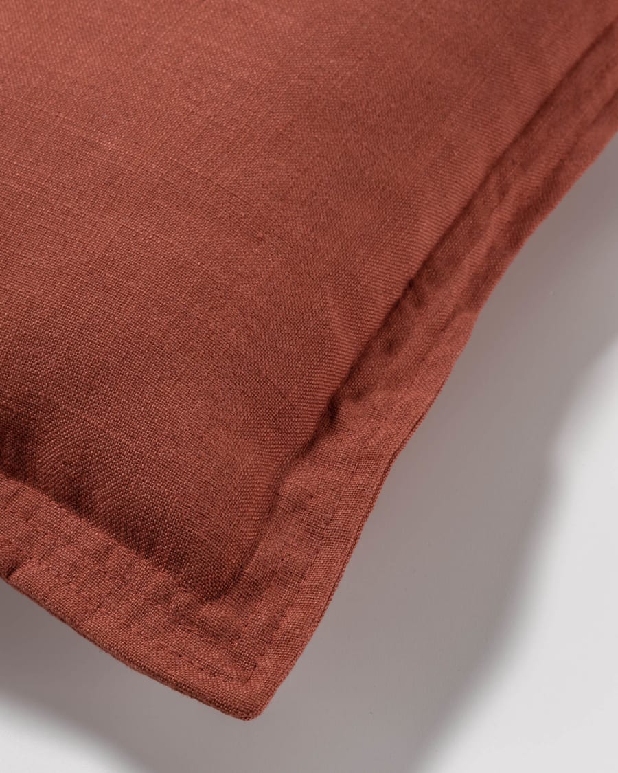 Κάλυμμα μαξιλαριού Maelina, γρανάτης, 45x45εκ