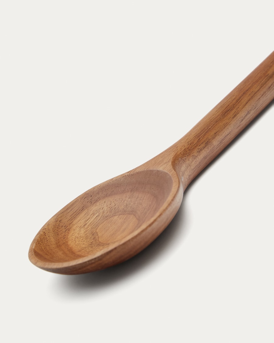 Sataya round kitchen spatula made from FSC 100% acacia wood