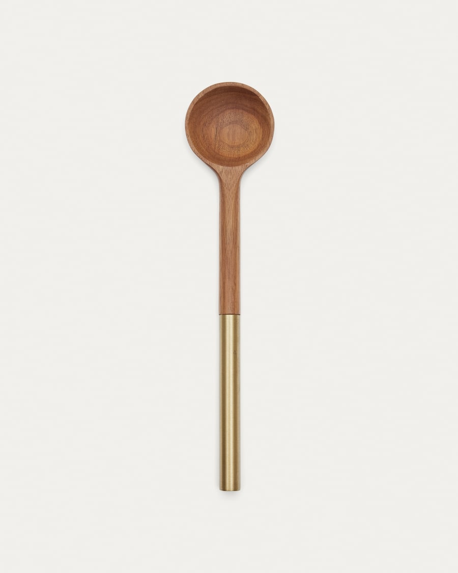 Sataya round kitchen spatula made from FSC 100% acacia wood