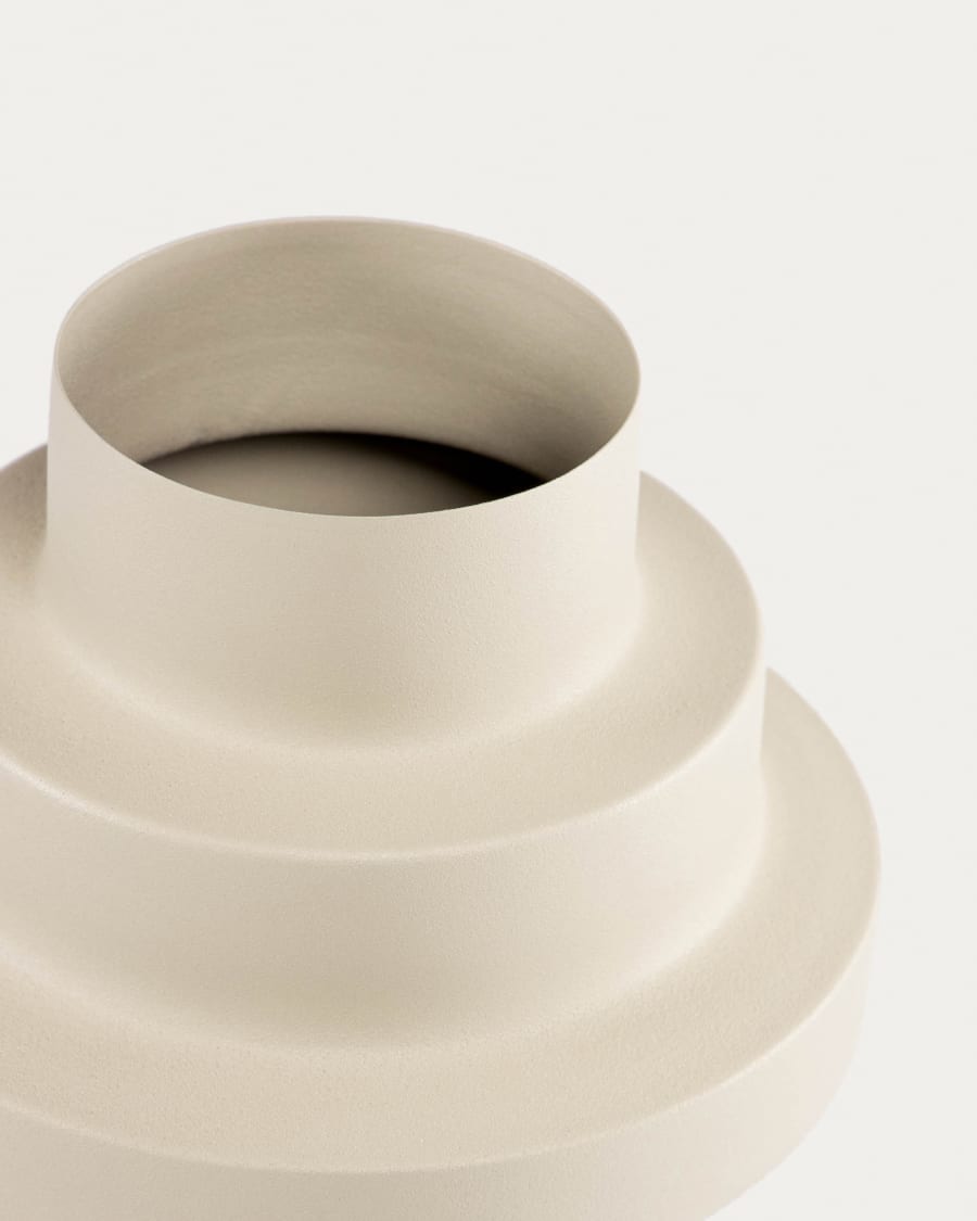 Velia beige vase