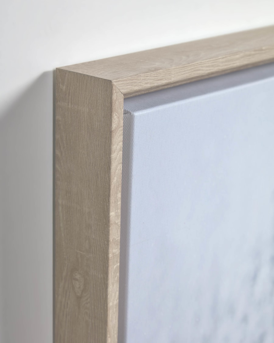 Annelise snowy fir tree picture wood frame 50 x 30 cm