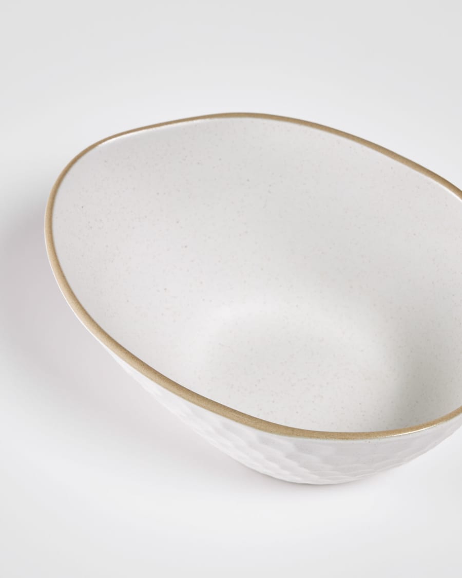 Μικρό κεραμικό μπολ Manami, λευκό