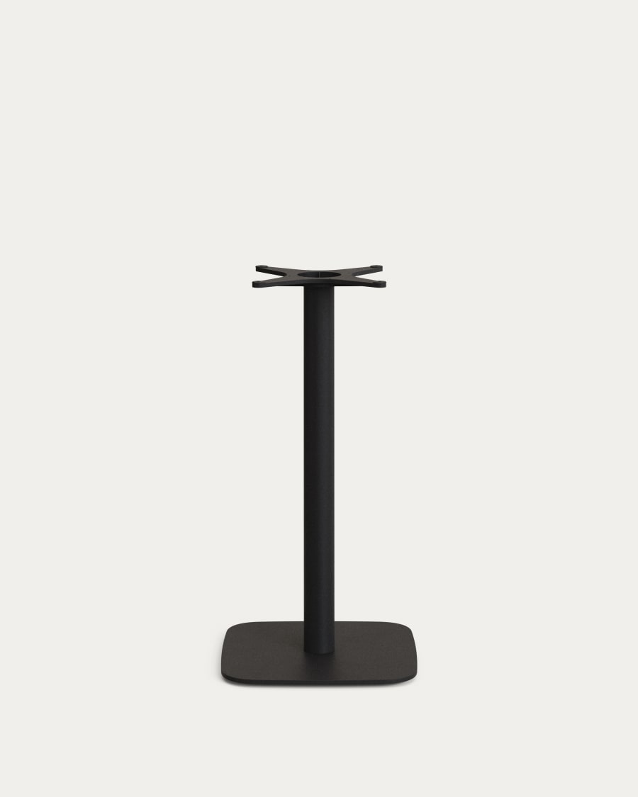 Black square bar on sale table
