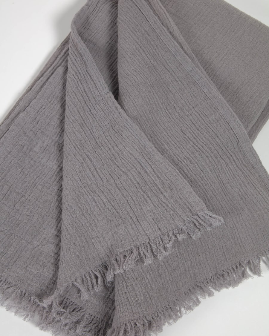 Clarice grey blanket 70 x 100 cm