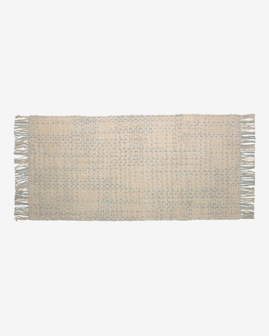 Nur blue rug 70 x 140 cm