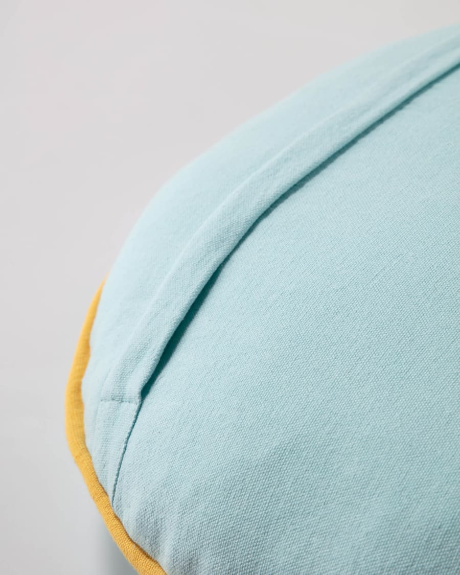 Κάλυμμα μαξιλαριού Fresia Ø 45 εκ, μπλε